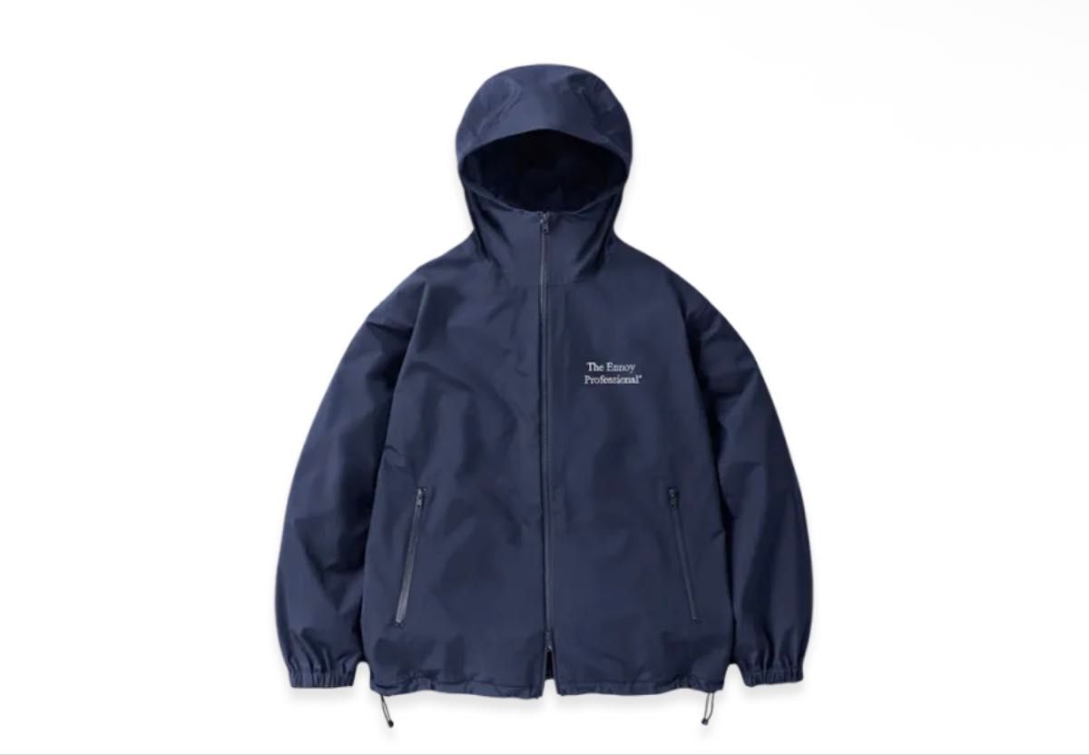ENNOY 3Layer Shell Hoodie Navy Lサイズ エンノイ スタイリスト私物
