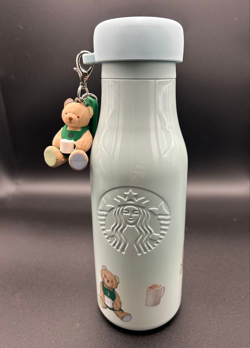 底値 未使用【スタバ ジェラピケ ステンレスボトル 】ミントグリーン