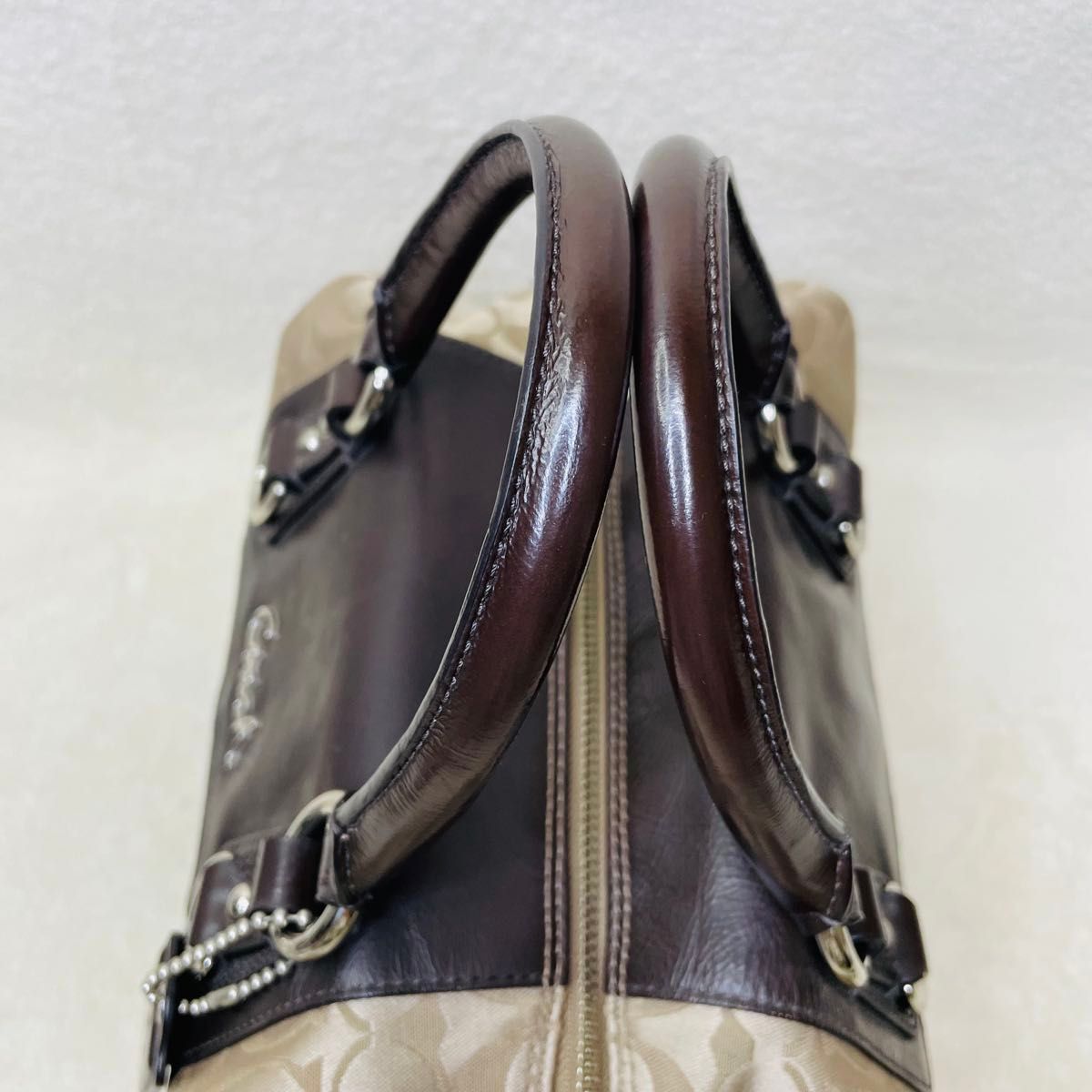 COACH hand bag Y2K 2way コーチ トートバッグ シグネチャー