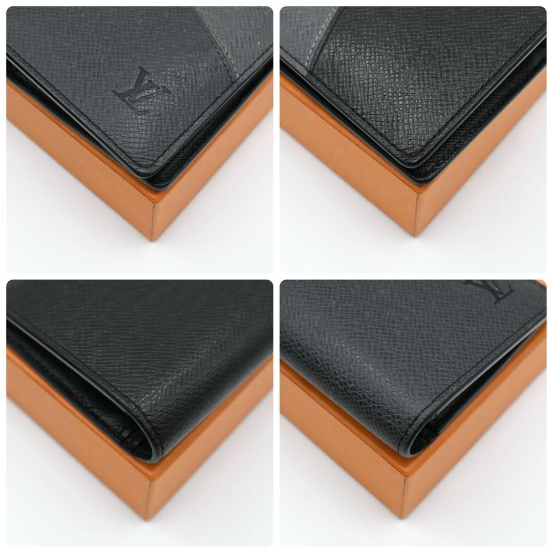LOUIS VUITTON ルイヴィトン 長財布 ポルトフォイユ ブラザ タイガ