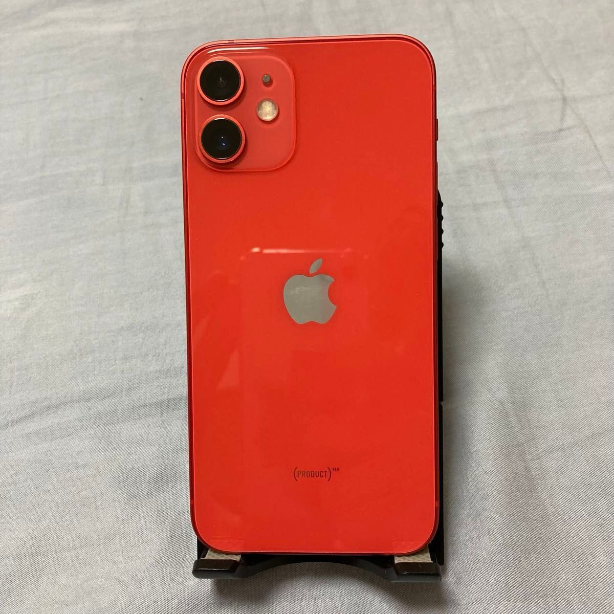 極美品 Apple iPhone 12 mini レッド SIMフリー 64GB バッテリー85