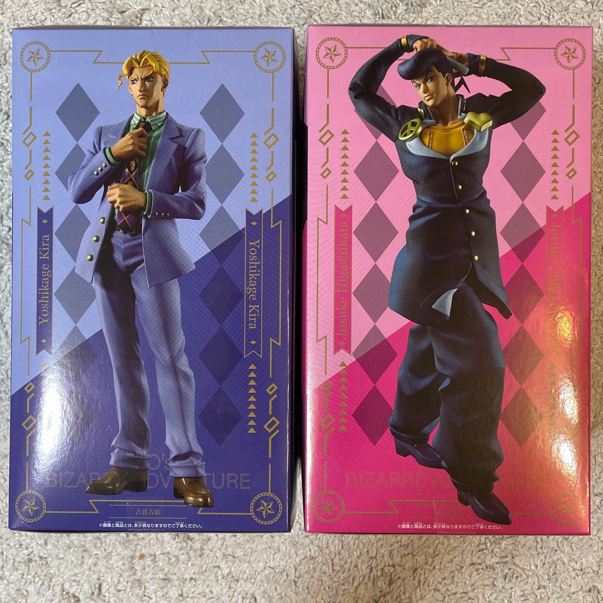 ジョジョの奇妙な冒険 Mometria 東方仗助 吉良吉影 フィギュア 2個