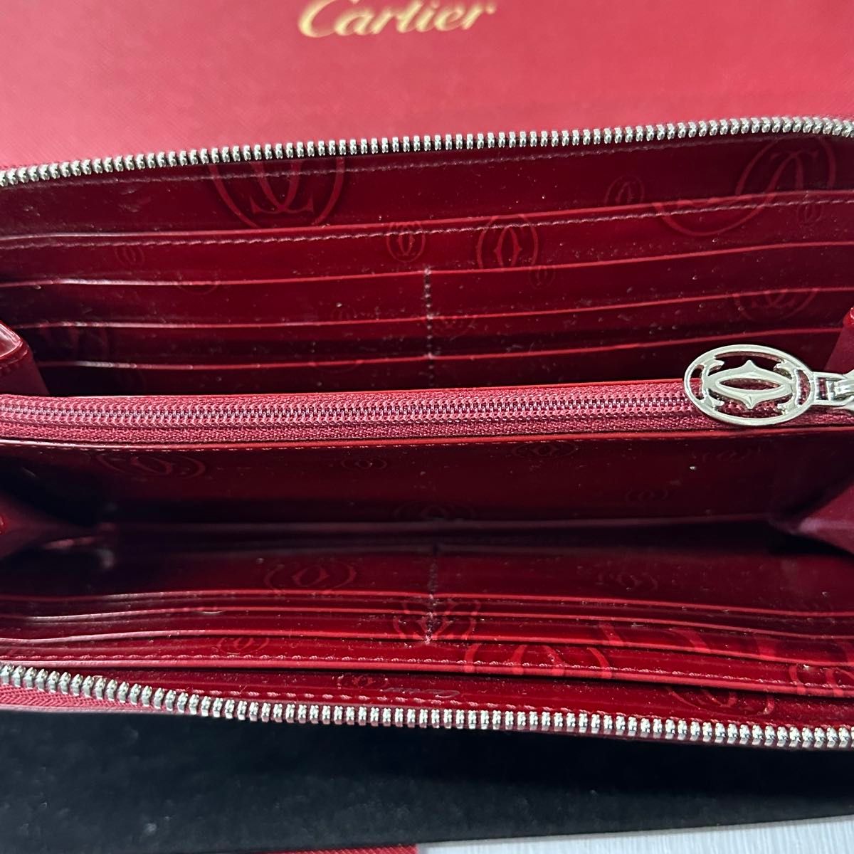 新品同様 カルティエ Cartier 財布 長財布 ハッピーバースデー