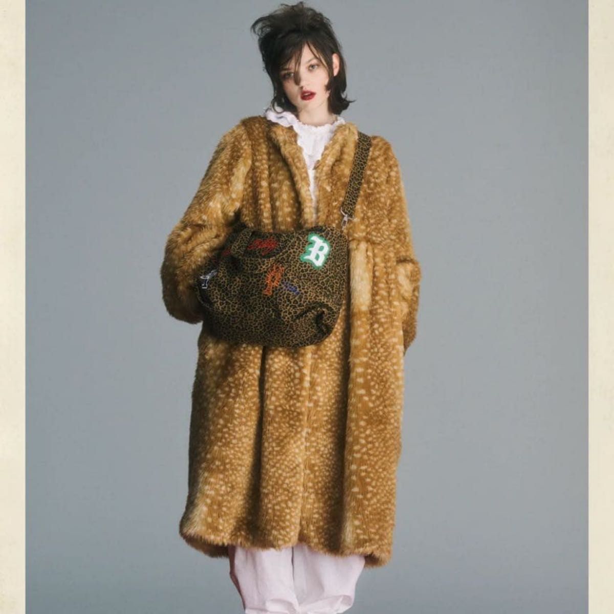 MAISON BIBIY LEOPARD TOTE トートバッグ ヒョウ柄｜Yahoo!フリマ（旧