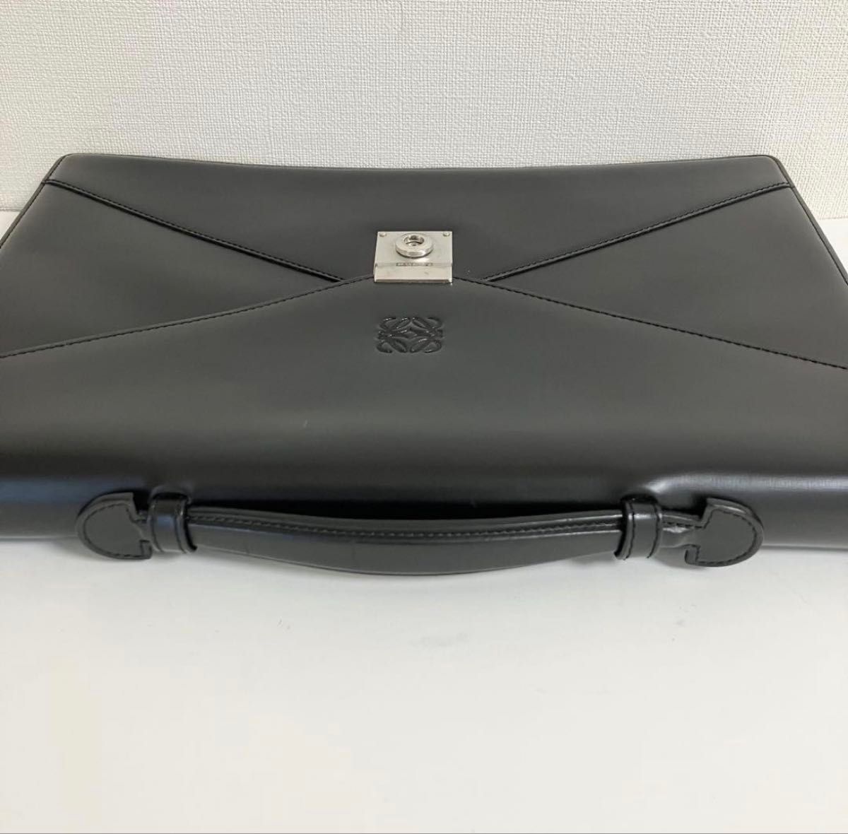 超美品】LOEWE ロエベ アナグラム ディプロマティコ ビジネスバッグ