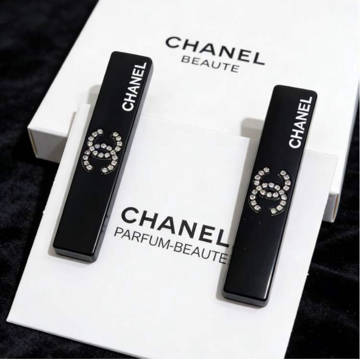 CHANEL シャネル ヘアピン ココマーク 海外限定 正規ノベルティ ヘア