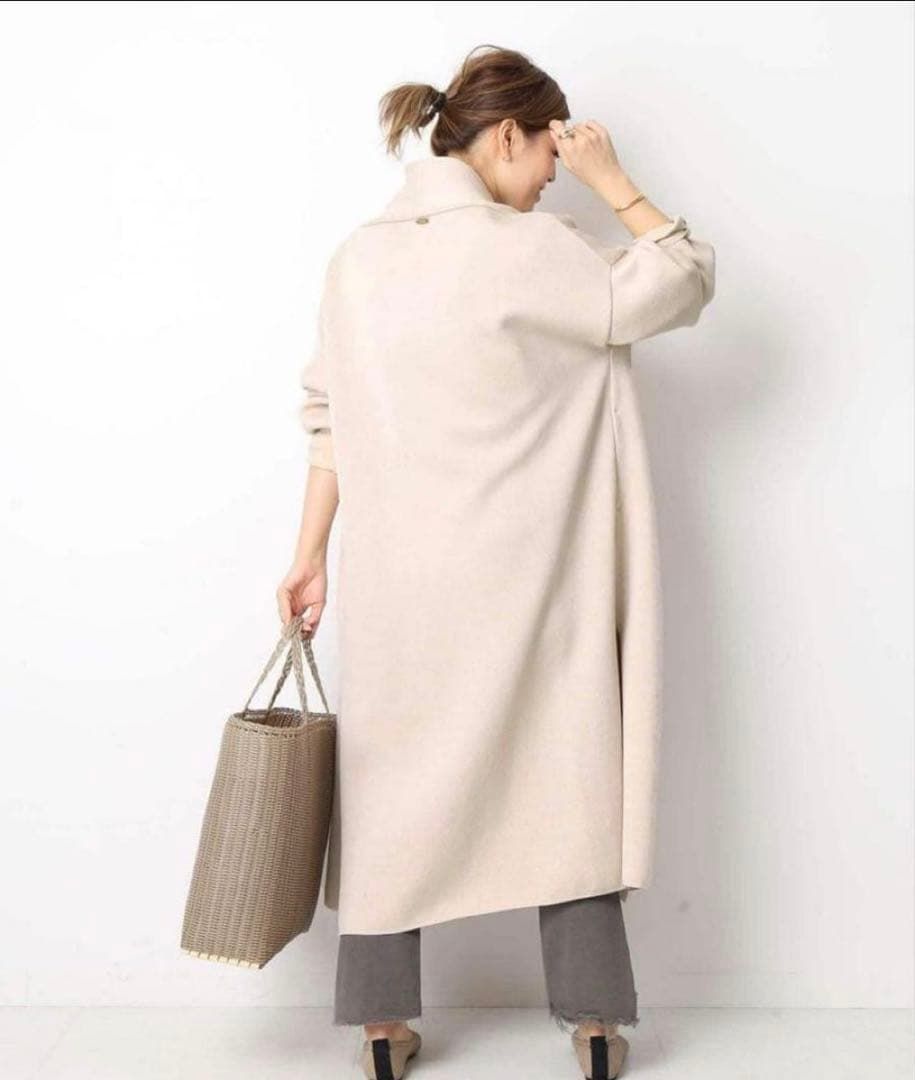 美品】ミューズドゥーズィエムクラス Twins cotton ロングガウン