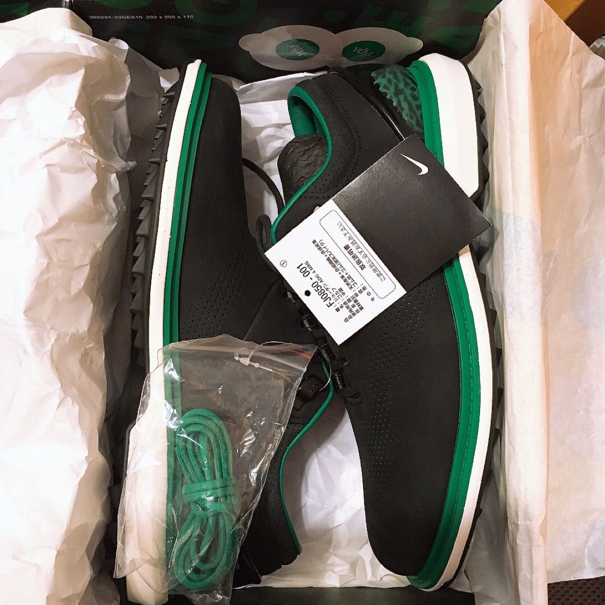 NIKE JORDAN ADG 4 ゴルフシューズ ブラック グリーン FJ0850-001 新品