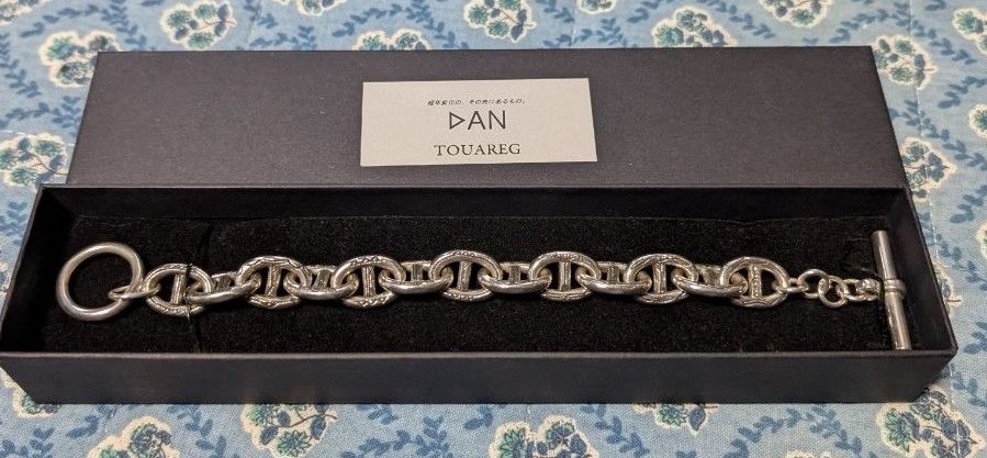 美品 TOUAREG DAN アンカーチェーンブレスレット トゥアレグ