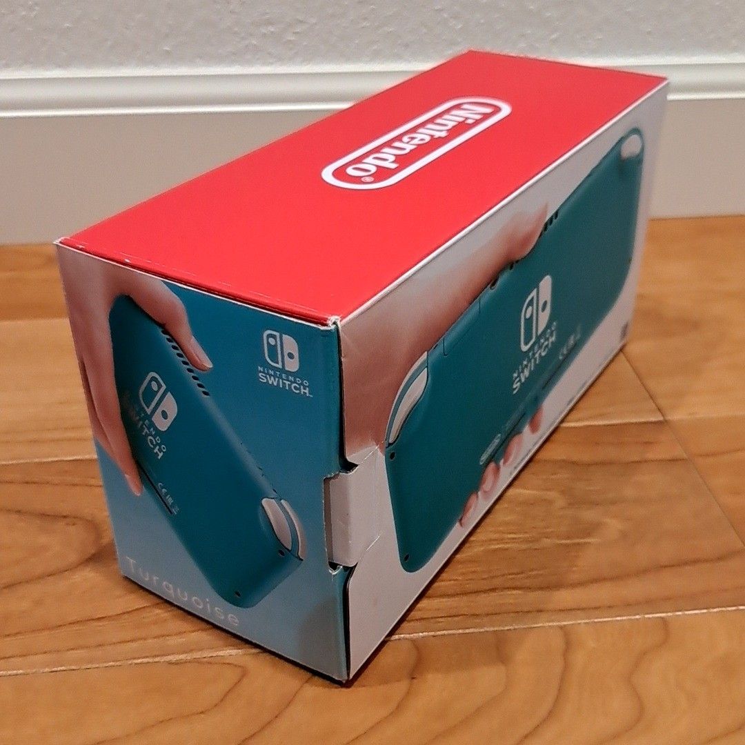 Nintendo Switch Lite ターコイズ 本体 充電器 箱付き ケース付き