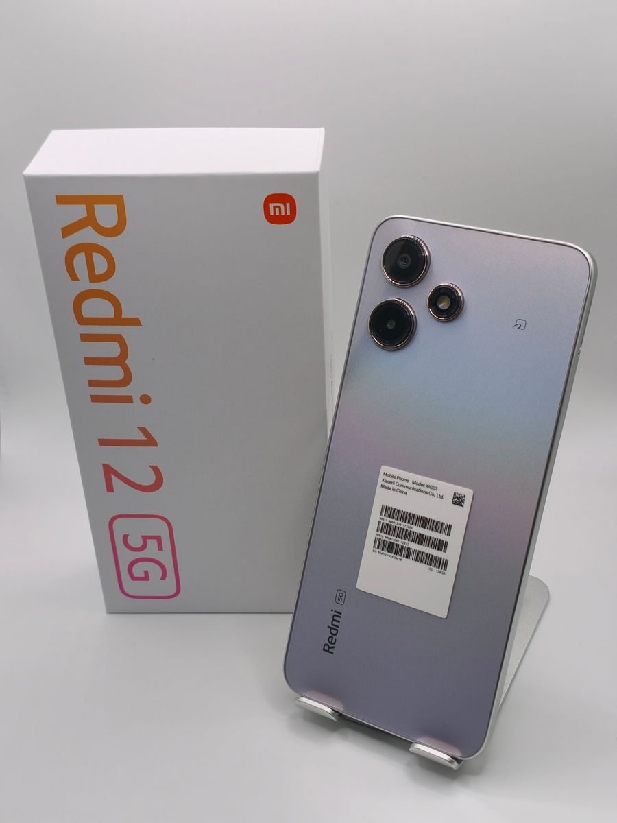 Redmi 12 5G 128GB XIG03 ポーラーシルバー SIMフリー｜Yahoo!フリマ