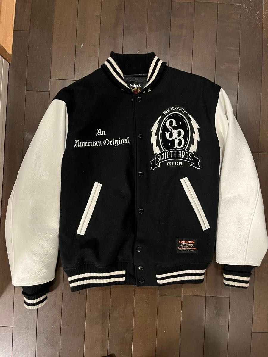 Schott × スクーカムのスタジャンMサイズ｜Yahoo!フリマ（旧PayPayフリマ）