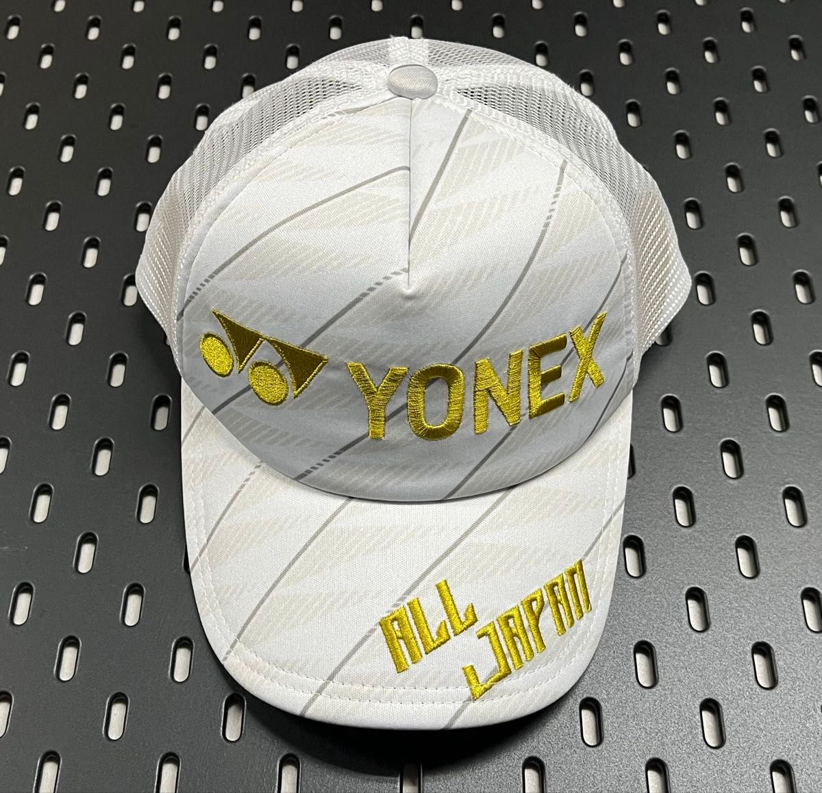 YONEX '26年 ソフトテニス ALL JAPAN メッシュキャップ ホワイト 011