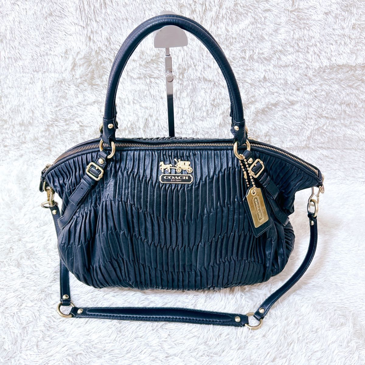 COACH コーチ トートバッグ 2way マディソン ハンドバッグ 肩掛け