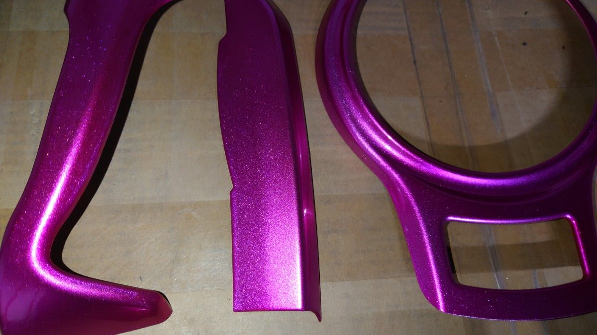 トヨタ86BRZ zn6zc6キャンディピンク室内パネルカバーフルセット