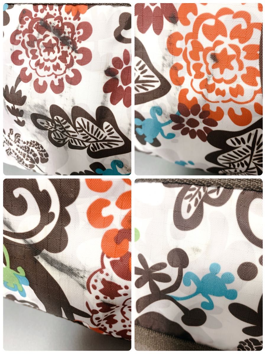 LeSportsac レスポートサック 2wayボストンバッグ ショルダーバッグ 花
