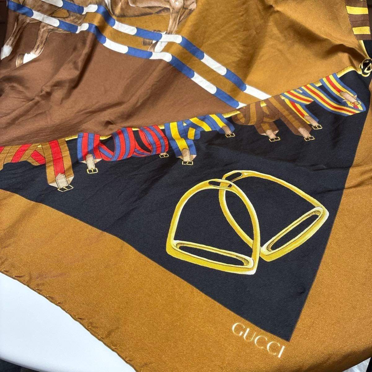 スカーフ シルク 大判 グッチ GUCCI スクエア シルクスカーフ｜Yahoo