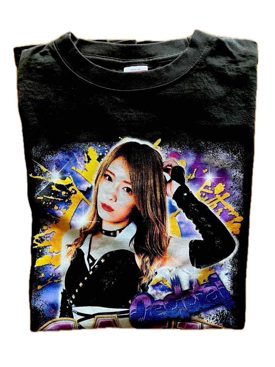 未使用】スターダム 鹿島沙希 Tシャツ 2XLサイズ STARDOM プロレス T