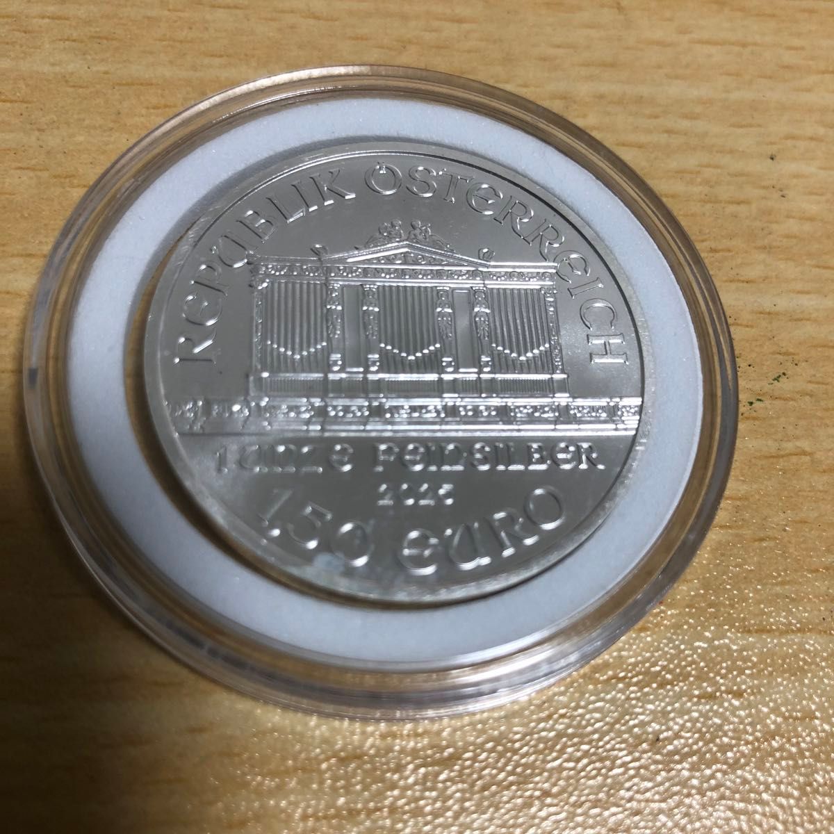 ウィーンフィルハーモニー 1オンス 銀貨 クリアケース入り｜Yahoo