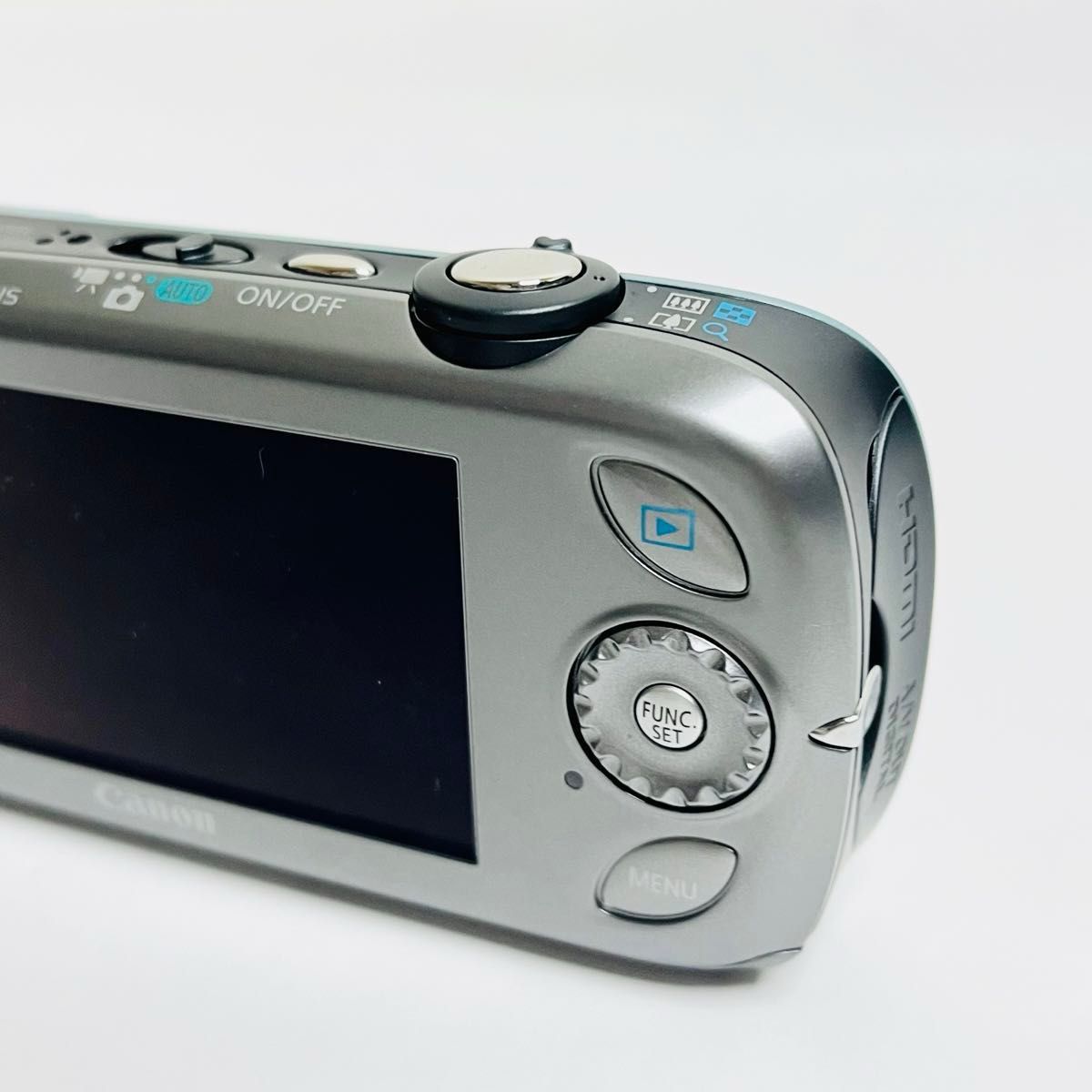 美品】Canon IXY DIGITAL 510IS ブルー コンパクトデジタルカメラ