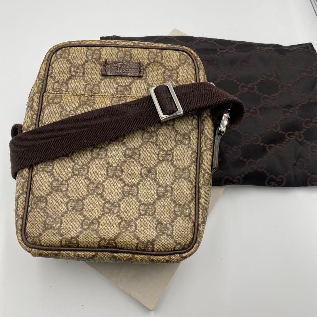 極美品 GUCCI グッチ ショルダーバッグ PVC 156｜Yahoo!フリマ（旧
