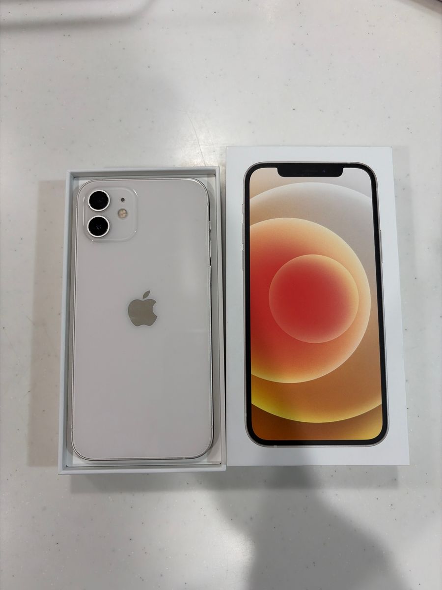 iPhone12 ホワイト 64GB 本体 箱 SIMフリー｜Yahoo!フリマ（旧PayPay