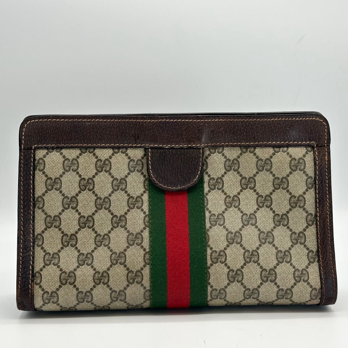 オールドグッチ GUCCI クラッチバッグ セカンドバッグ シェリーライン