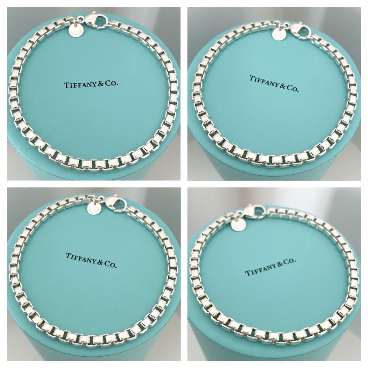 極美品 TIFFANY&Co ティファニー ブレスレット ベネチアンリンク