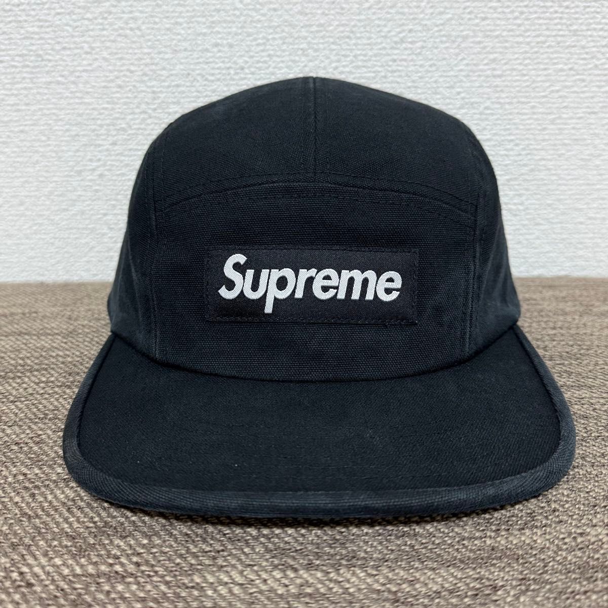 ほぼ新品 Supreme Ventile Camp Cap Black 25ss 2025年 黒 ブラック