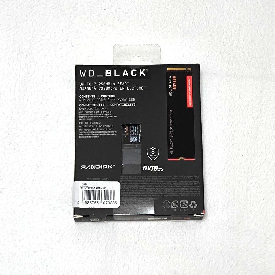 新品・未開封 WD BLACK SN7100 NVMe SSD 1TB PCIe Gen4｜Yahoo!フリマ