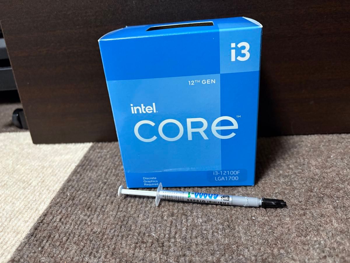 Intel Core i3-12100F 第12世代 LGA1700 動作確認済 リテールクーラー