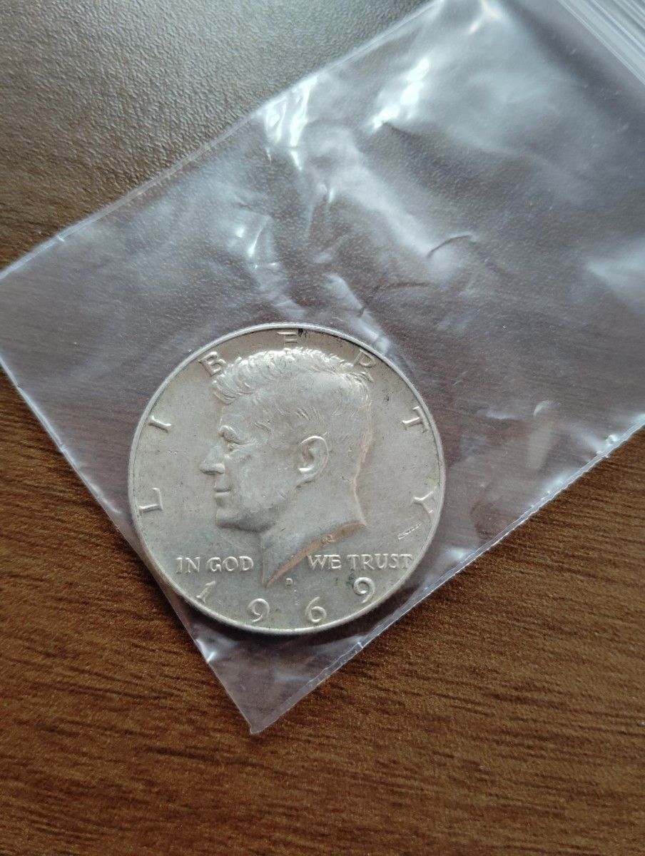 ケネディハーフダラー銀貨 1969年｜Yahoo!フリマ（旧PayPayフリマ）