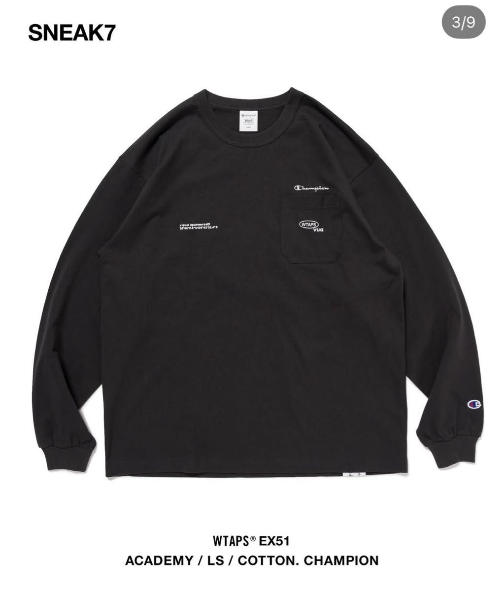 WTAPS x Champion Academy / LS / Cotton 