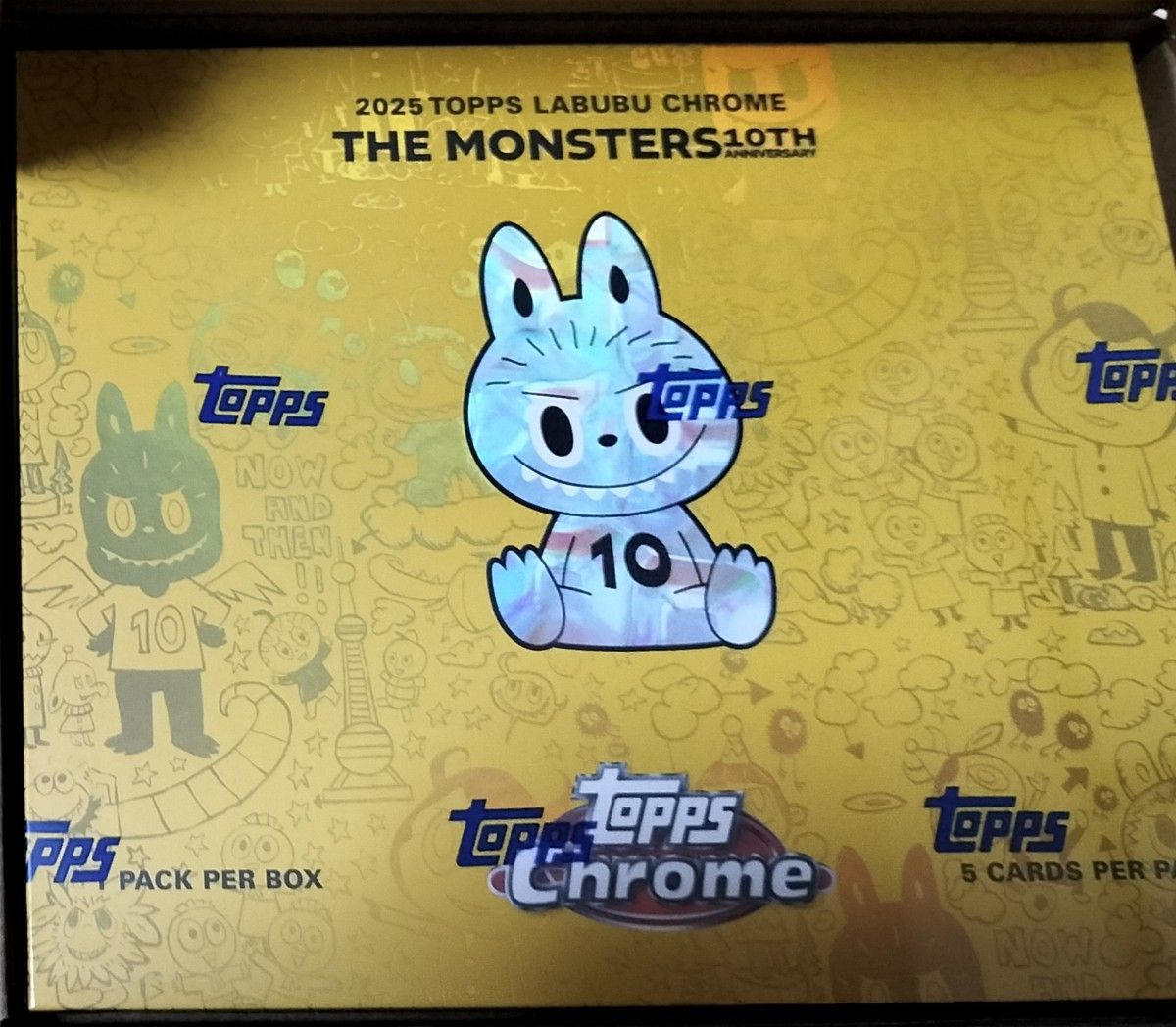 新品未開封 Topps Chrome ラブブ Labubu 1BOX｜Yahoo!フリマ（旧PayPay