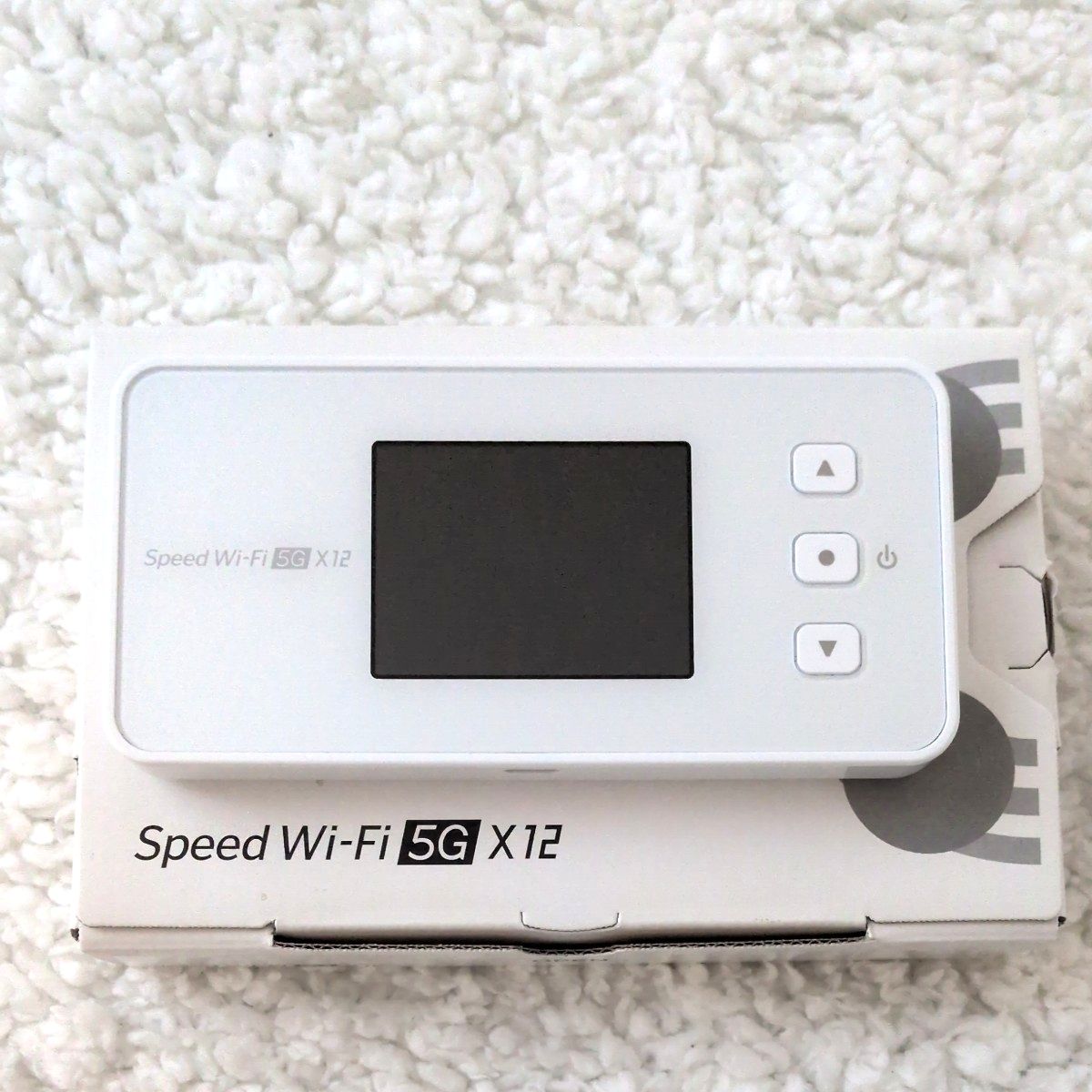 美品】NEC Speed Wi-Fi 5G X12 モバイルルーター ホワイト｜Yahoo
