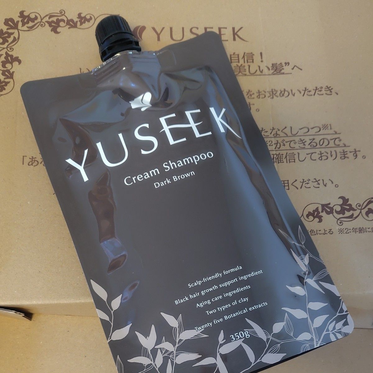 YUSEEKのクリームシャンプー ダークブラウン｜Yahoo!フリマ（旧PayPay