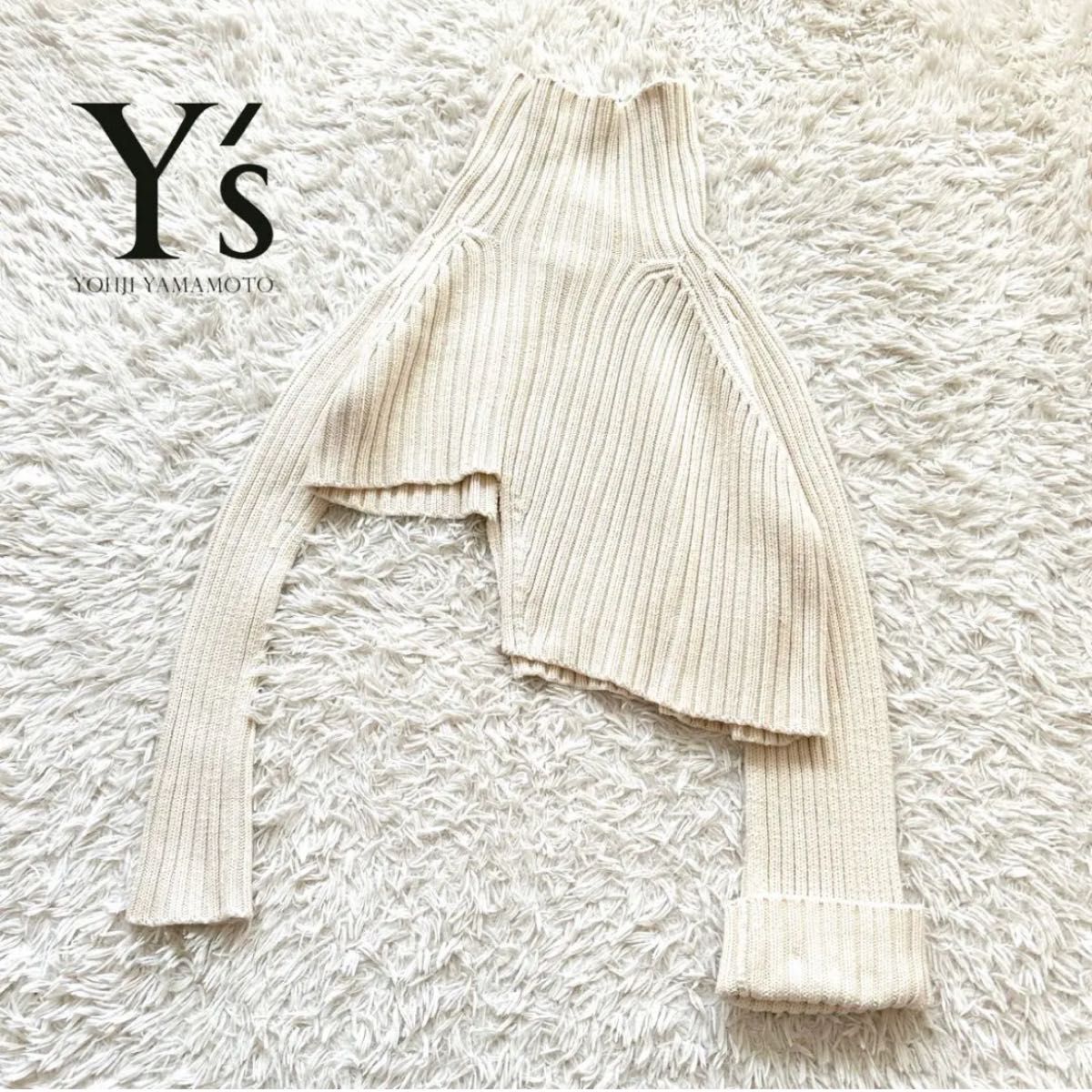 希少 Y's ワイズ ヨウジヤマモト アシンメトリーハイネック変形