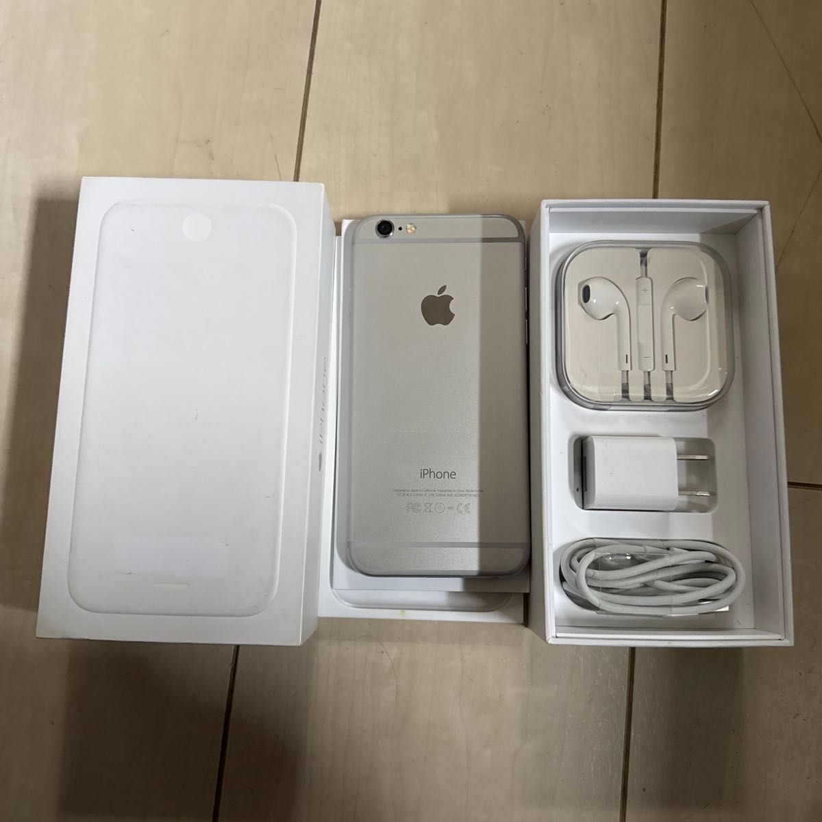 iPhone 6 64GB シルバー 欠品なし超美品 バッテリー100％｜Yahoo