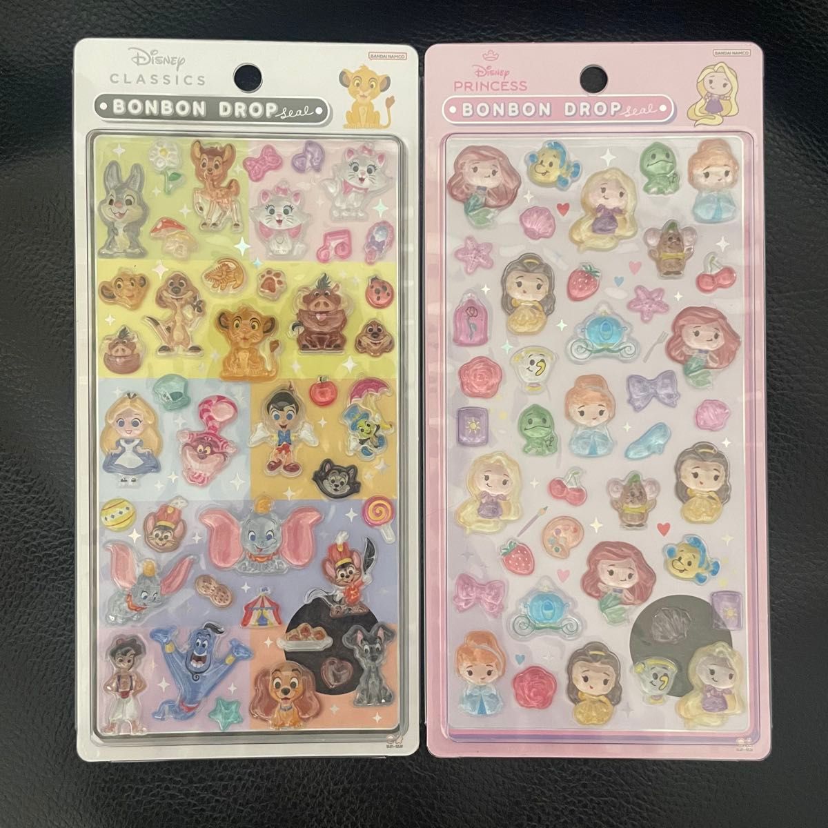 正規品 ボンボンドロップシール ディズニー プリンセス クラシック