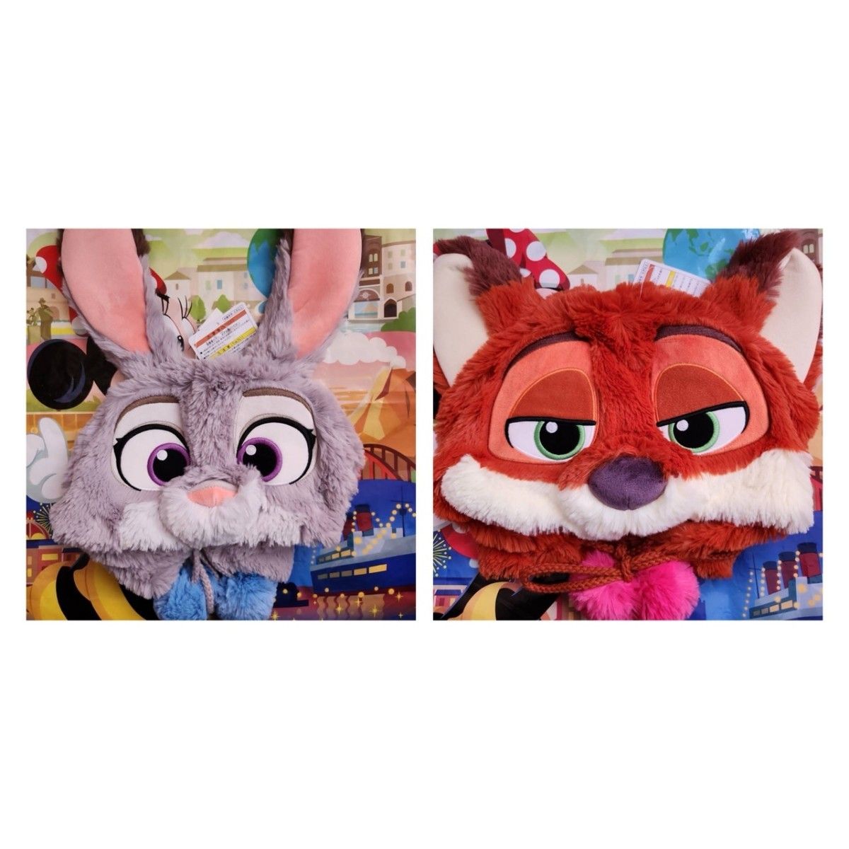 ディズニー ズートピア ニック ジュディ ファンキャップ｜Yahoo!フリマ