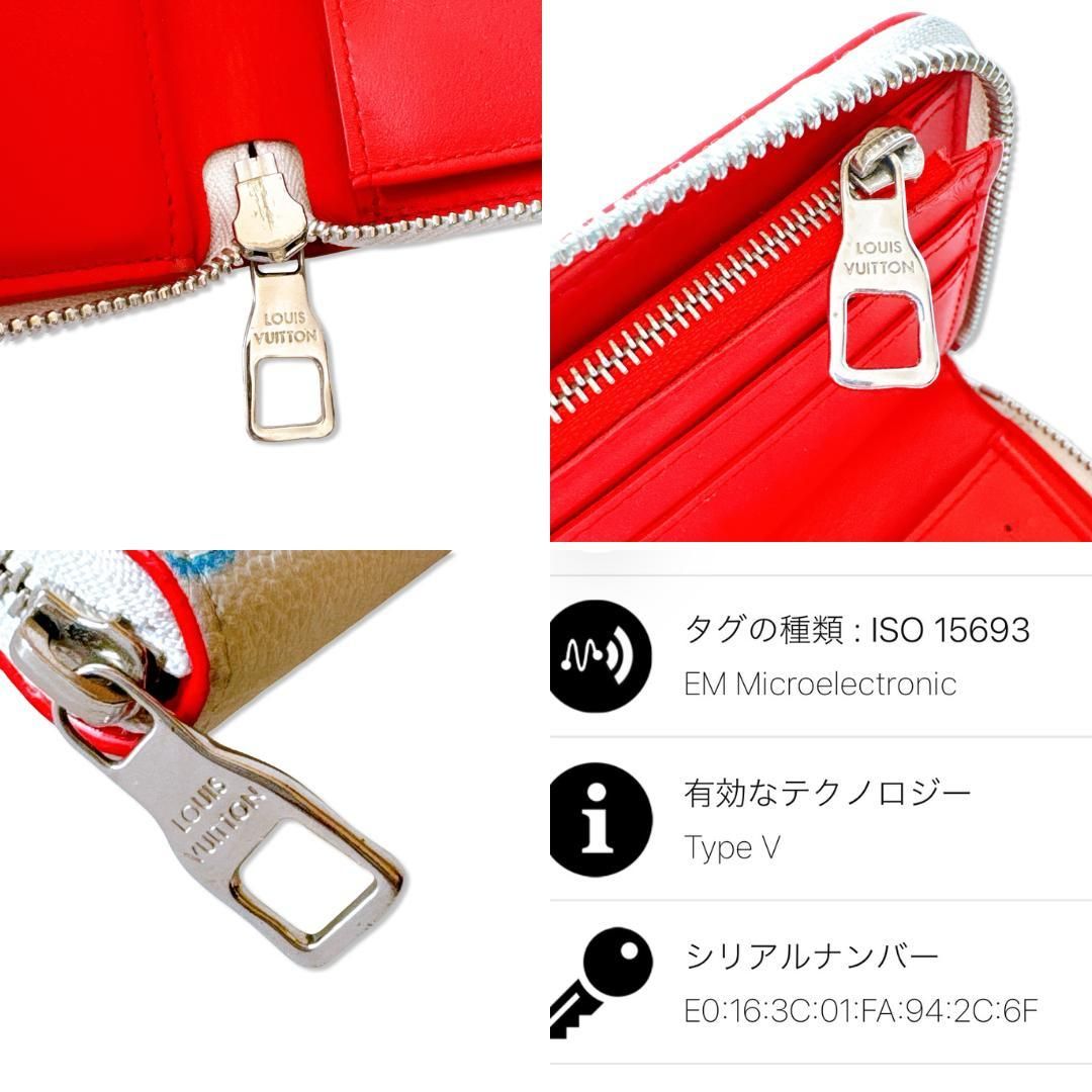 美品】ルイヴィトン ダミエ スプレージッピーウォレット ヴェル