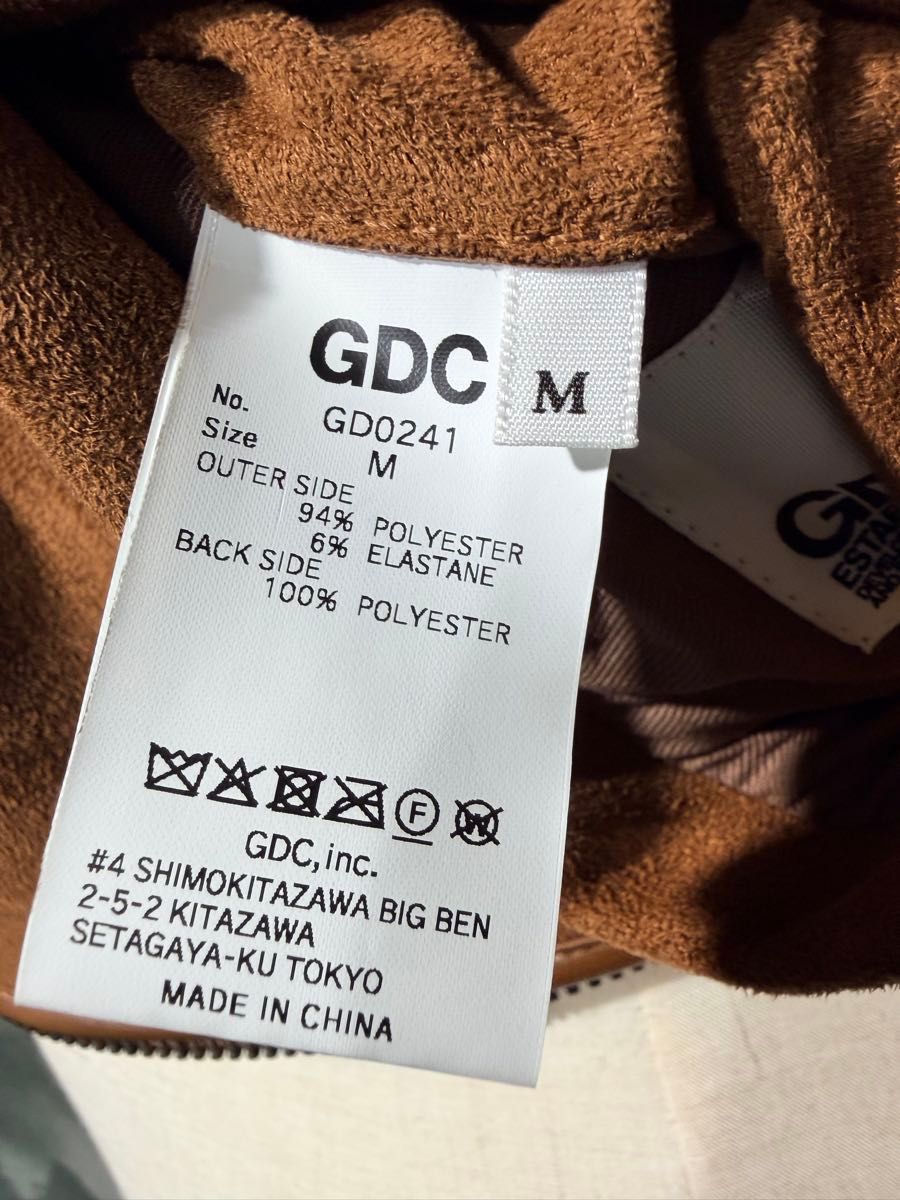 GDC Vegan Mouton Vest 木村拓哉 キムタク着用 Mブラウン プライベート