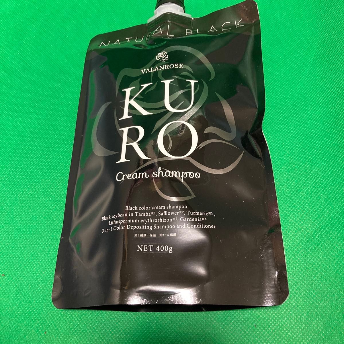 VALANROSE KURO クリームシャンプー ナチュラルブラック 400g｜Yahoo