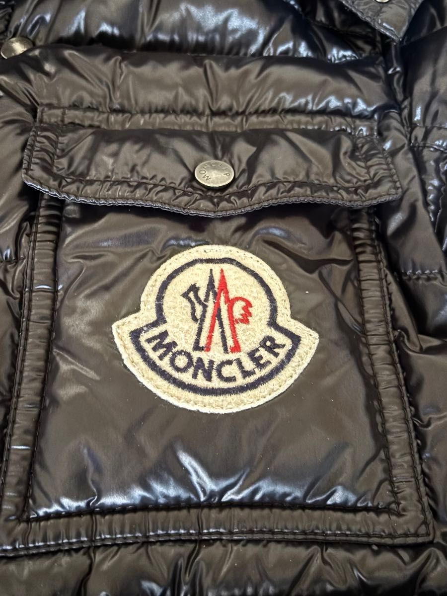 MONCLER k2 モンクレール シャイニーブラック サイズ0 S相当｜Yahoo