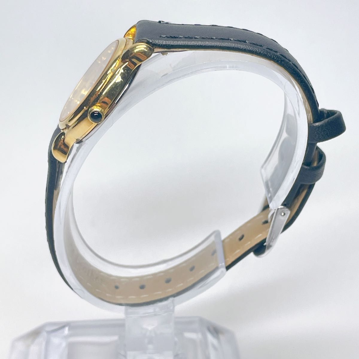 14 SEIKO セイコー ゴールド レディース腕時計 新品電池 新品社外