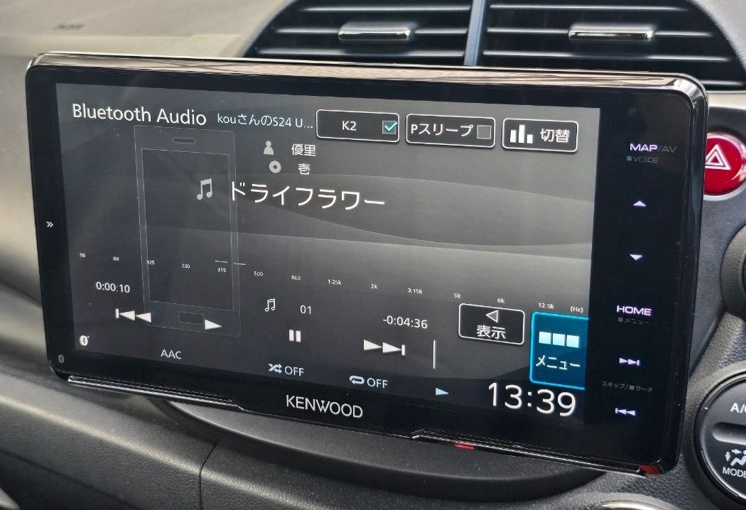 KENWOOD MDV-M907HDF ケンウッド フローティング 9インチ 中古美品