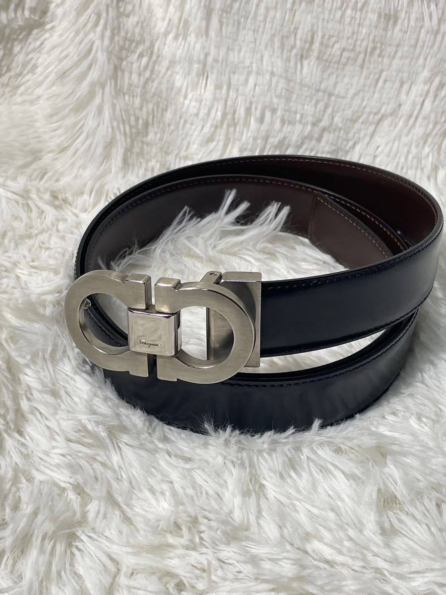 SalvatoreFerragamo ダブルガンチーニ レザーベルト フェラガモ｜Yahoo