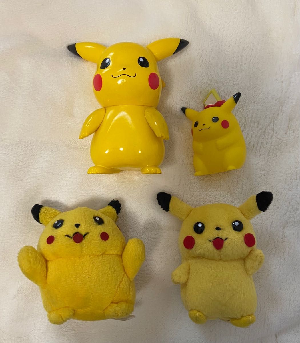 ピカチュウ ポケモン フィギュア ソフビ ポケモンキッズ 指人形