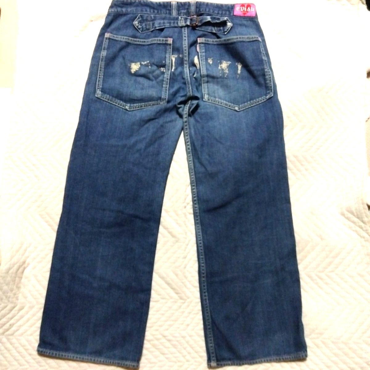evisu donna エヴィスドンナ ワイド ストレート 30｜Yahoo!フリマ（旧