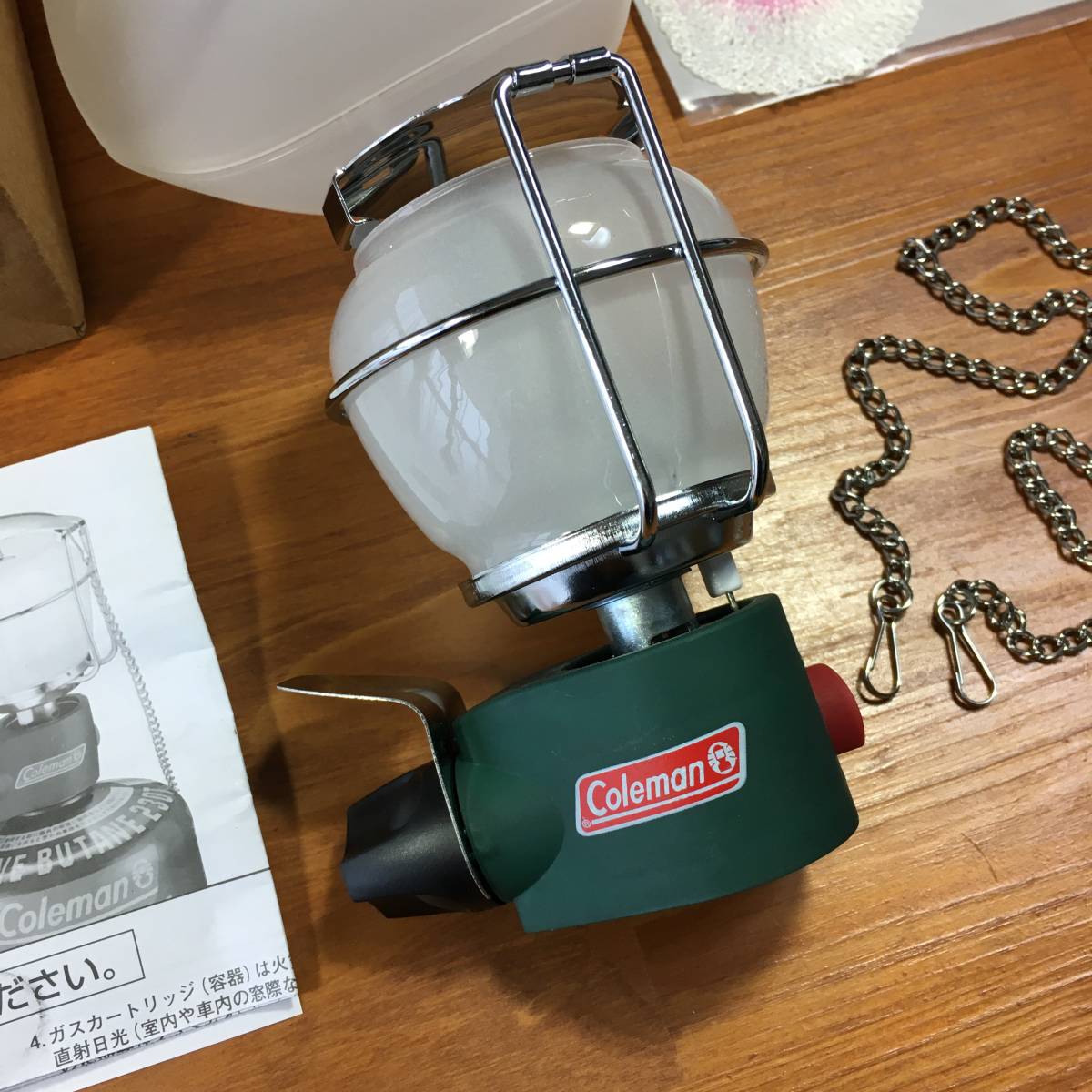Coleman フロンティアPZランタン ガスランタン ケース付き コールマン